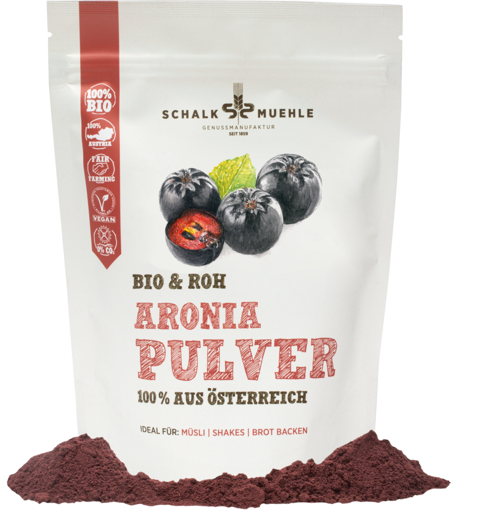 Schalk Mühle Organiczny proszek z aronii, 200 g