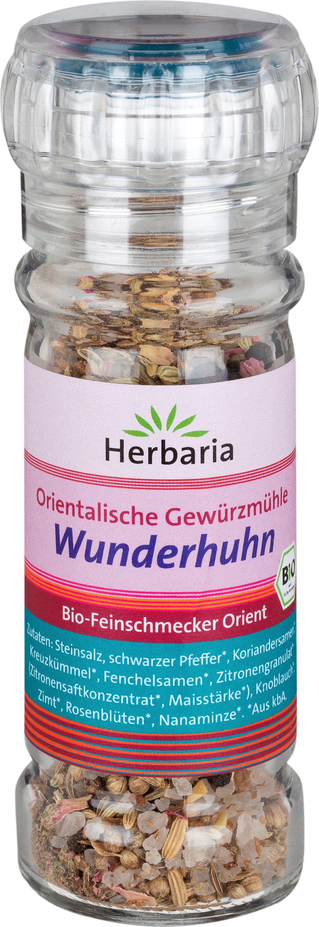 Herbaria Mieszanka przypraw "Cudowny kurczak", W młynku, 50g