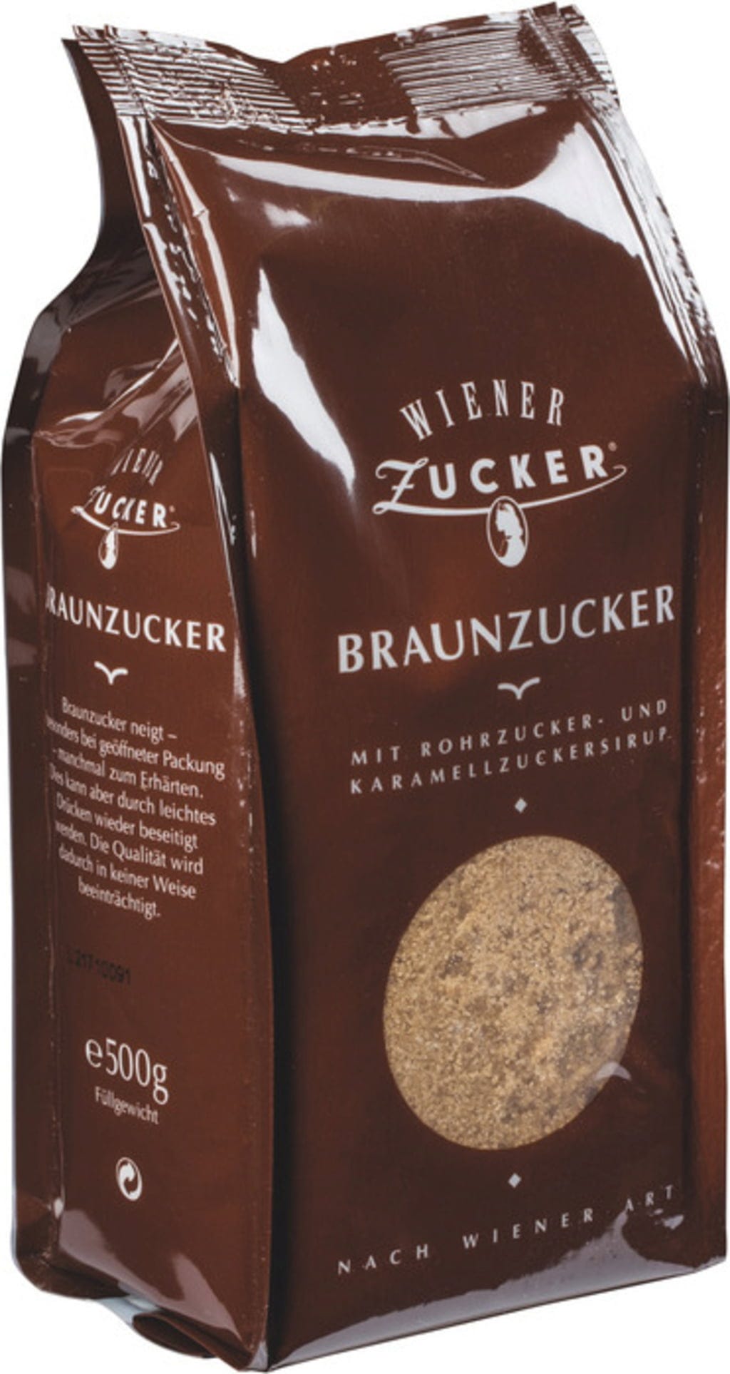 Wiener Zucker Brązowy cukier, 500 g