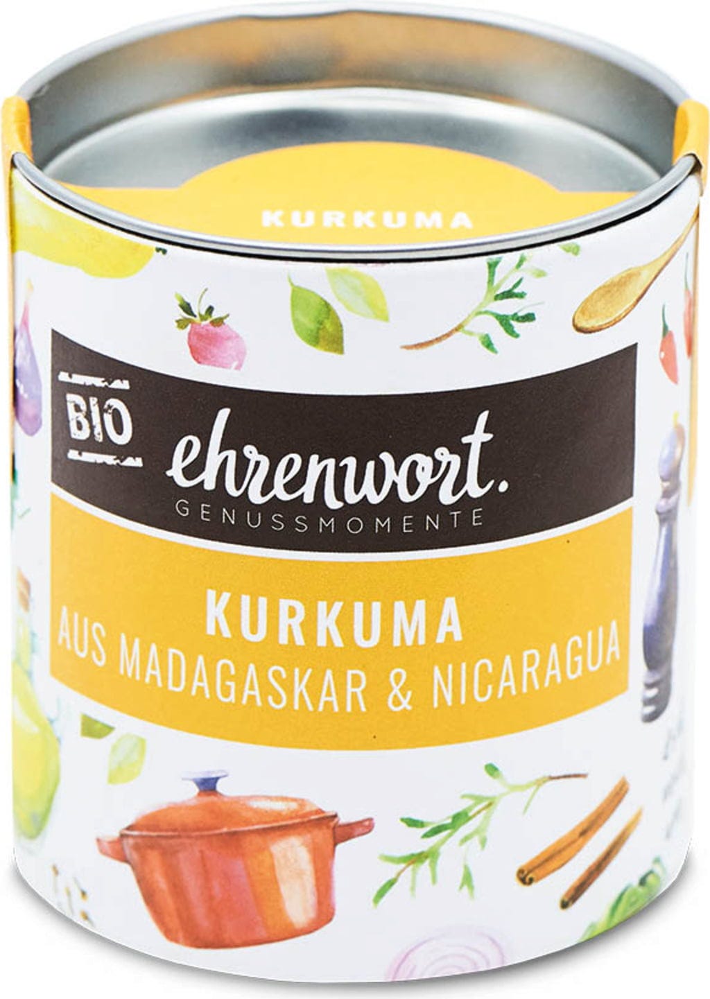 Ehrenwort Organiczna kurkuma, 45 g
