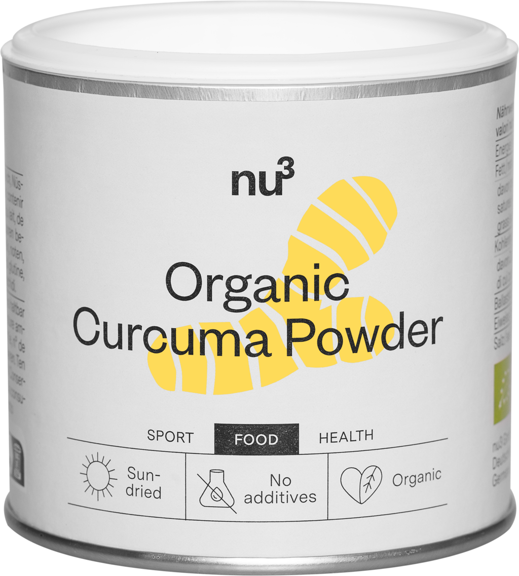 nu3 Organic Curcuma Powder - organiczna kurkuma w proszku, 90 g