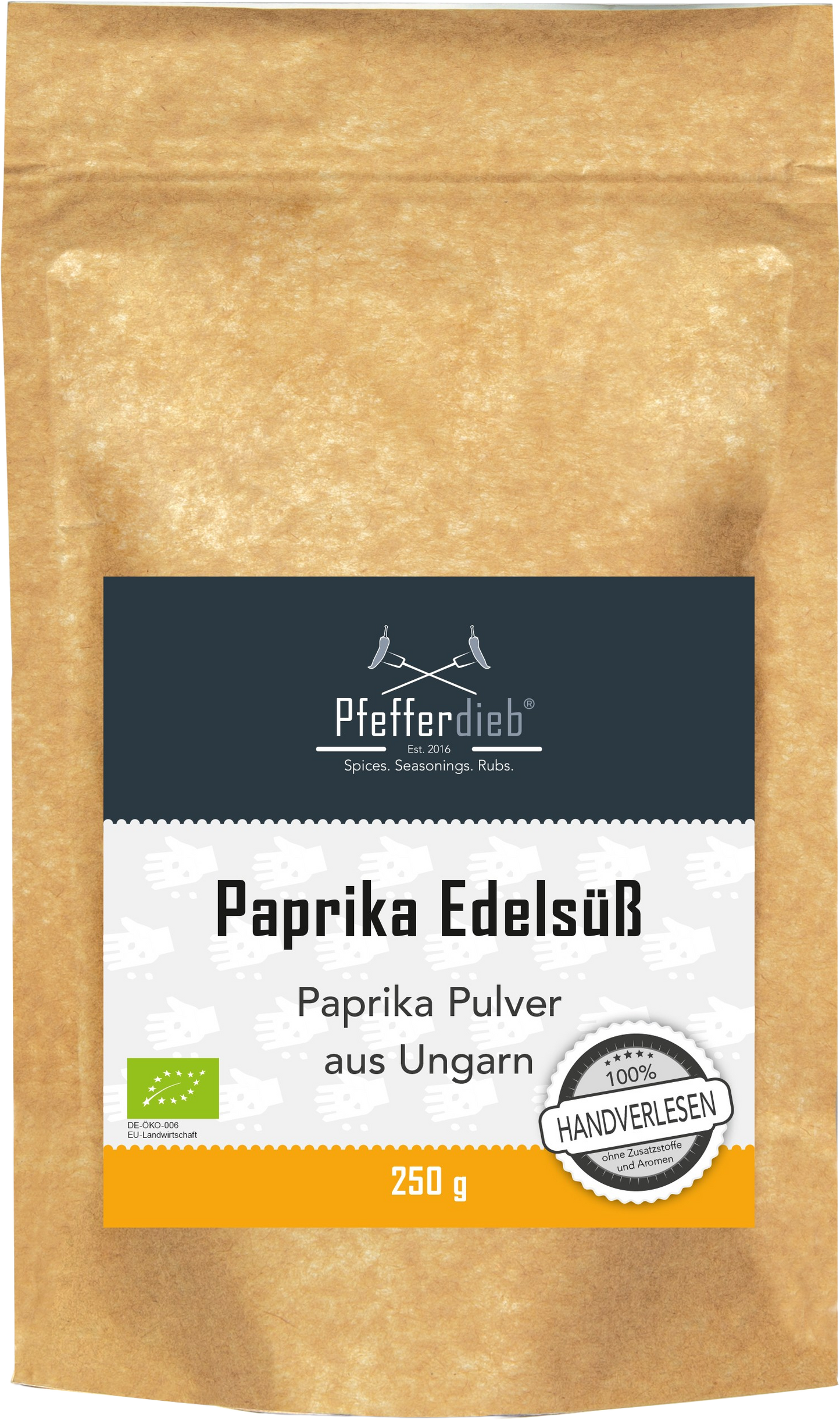 Pfefferdieb Bio Papryka słodka z Węgier, mielona, 250 g