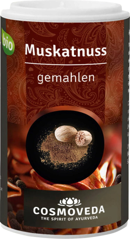 Cosmoveda Organiczna mielona gałka muszkatołowa, 30 g