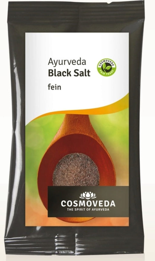 Cosmoveda Ajurwedyjska czarna sól, 100 g