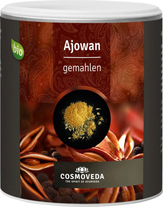 Cosmoveda Ajwain mielony organiczny, 250 g