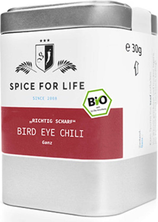 Spice for Life Bird Eye Chili bio - całe, 30 g