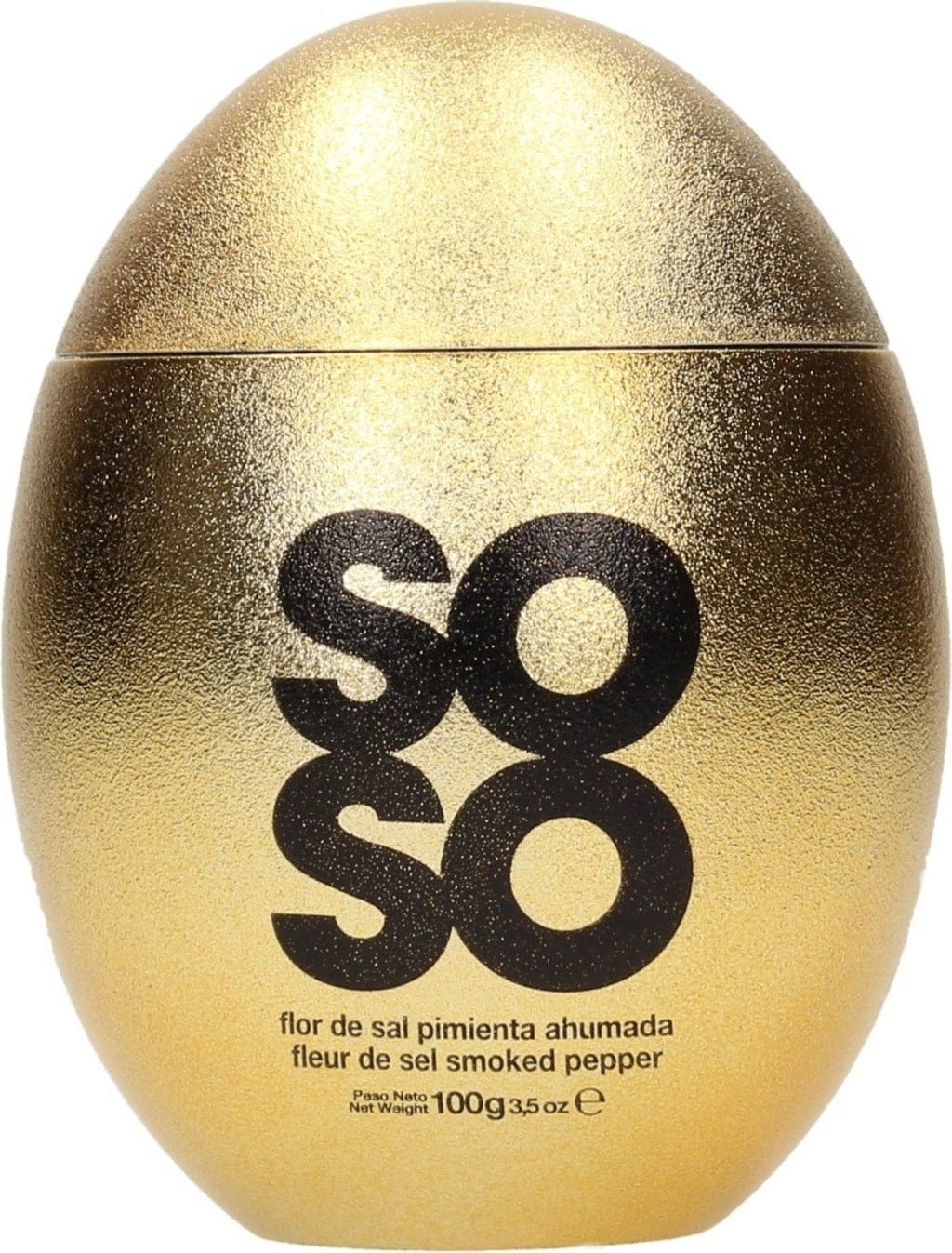 SoSo Factory Fleur de Sel z wędzonym pieprzem, 100 g