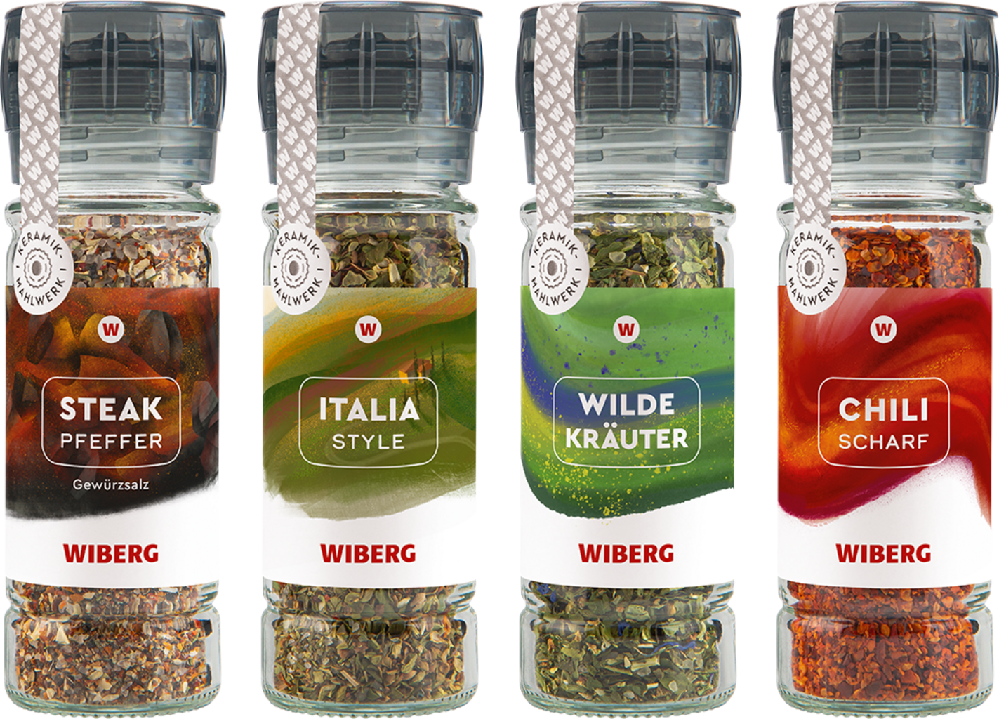 Wiberg Zestaw przypraw w młynkach - idealnie doprawione