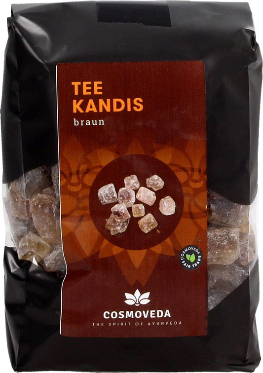 Cosmoveda Ayurveda brązowy cukier kandyzowany Fair Trade, 400 g