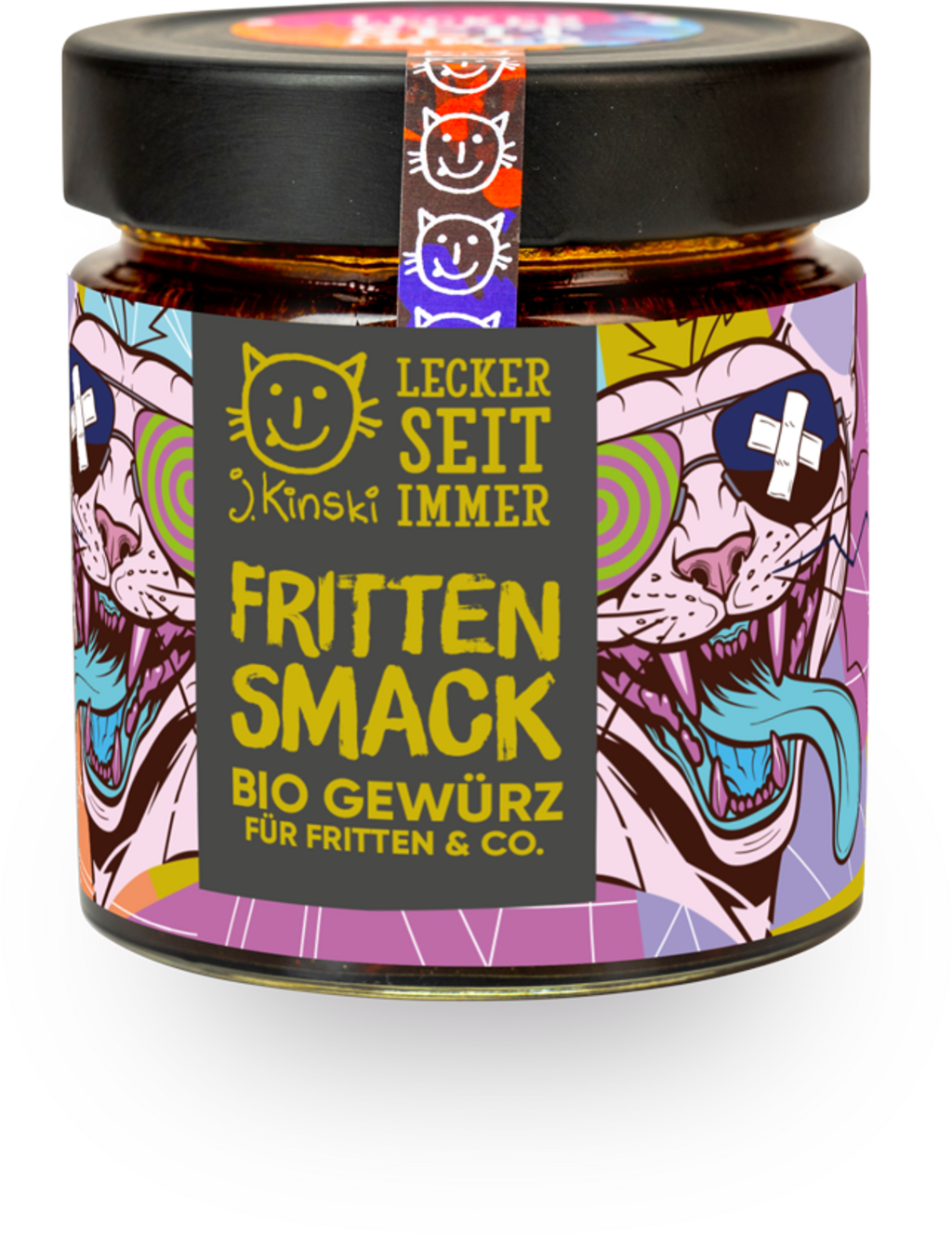 J.Kinski Bio Fritten Smack - Mieszanka przypraw, 100 g